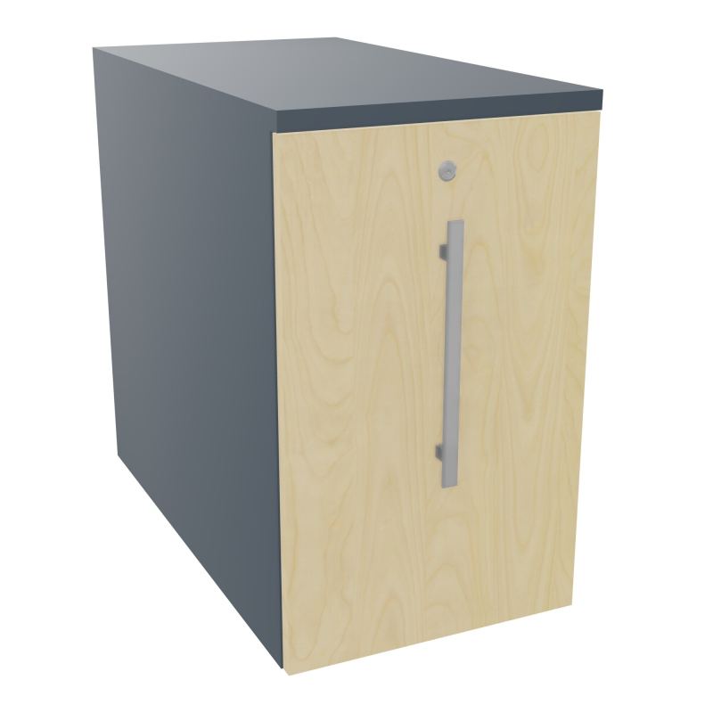 GUSTAVE CAISSON INDIVIDUEL H73,5 L43,2 P80 CM MELAMINE - CORPS  TOP  PORTE  R6 N8 R6