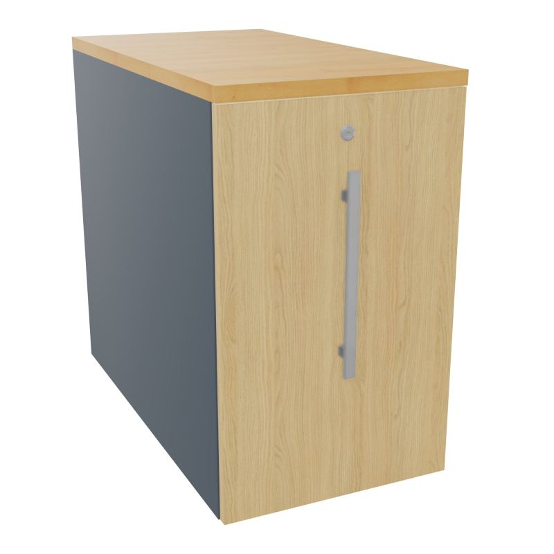 GUSTAVE CAISSON INDIVIDUEL H73,5 L43,2 P80 CM MELAMINE - CORPS  TOP  PORTE  R6 R1 R5