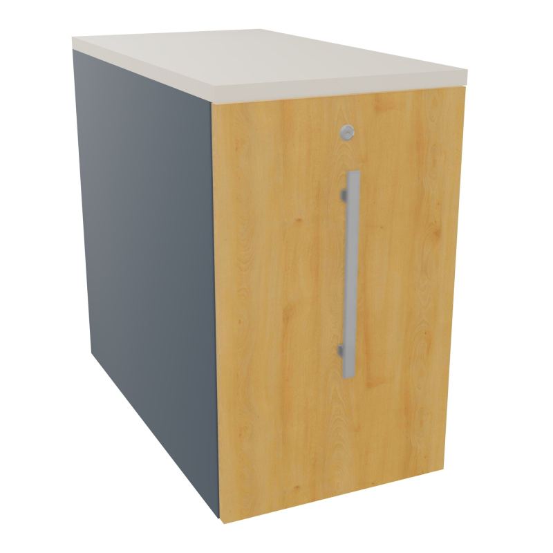 GUSTAVE CAISSON INDIVIDUEL H73,5 L43,2 P80 CM MELAMINE - CORPS  TOP  PORTE  R6 R5 N5