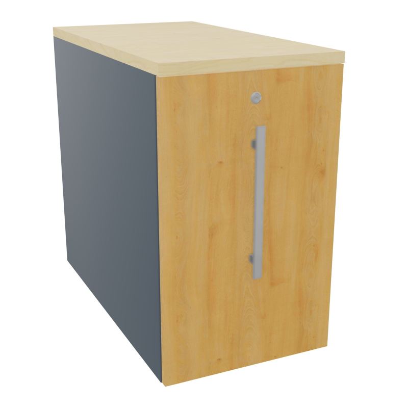 GUSTAVE CAISSON INDIVIDUEL H73,5 L43,2 P80 CM MELAMINE - CORPS  TOP  PORTE  R6 R5 N8