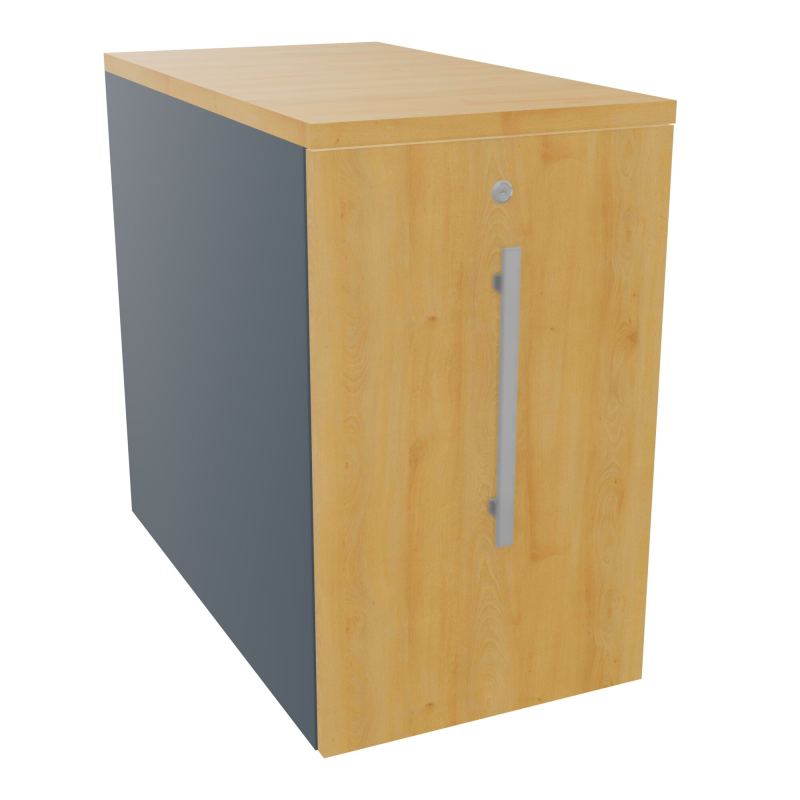 GUSTAVE CAISSON INDIVIDUEL H73,5 L43,2 P80 CM MELAMINE - CORPS  TOP  PORTE  R6 R5 R5