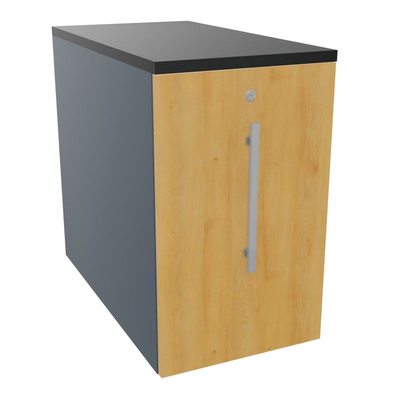 GUSTAVE CAISSON INDIVIDUEL H73,5 L43,2 P80 CM MELAMINE - CORPS  TOP  PORTE  R6 R5 R9