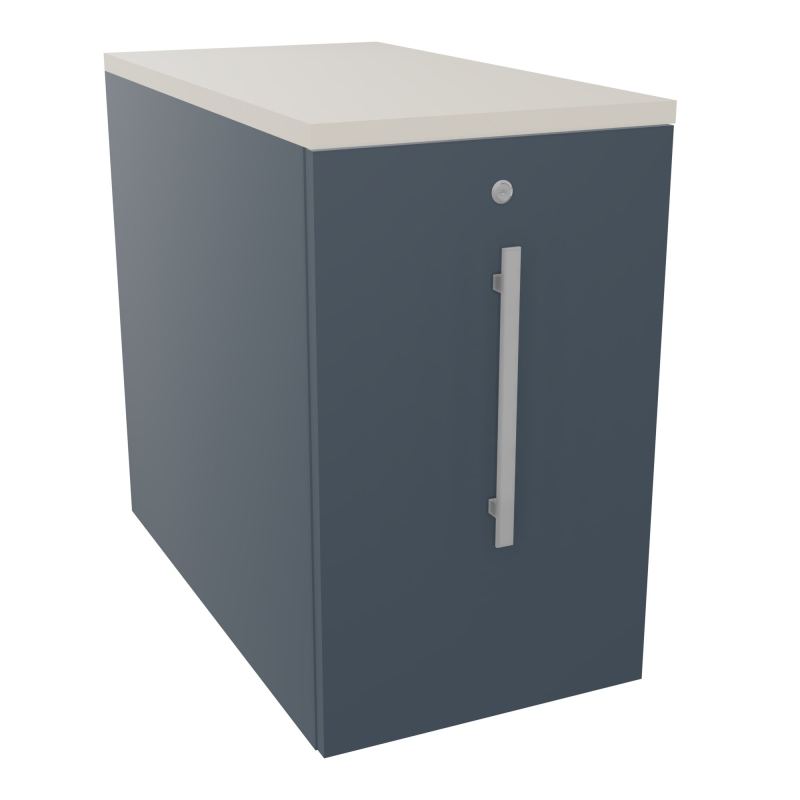 GUSTAVE CAISSON INDIVIDUEL H73,5 L43,2 P80 CM MELAMINE - CORPS  TOP  PORTE  R6 R6 N5