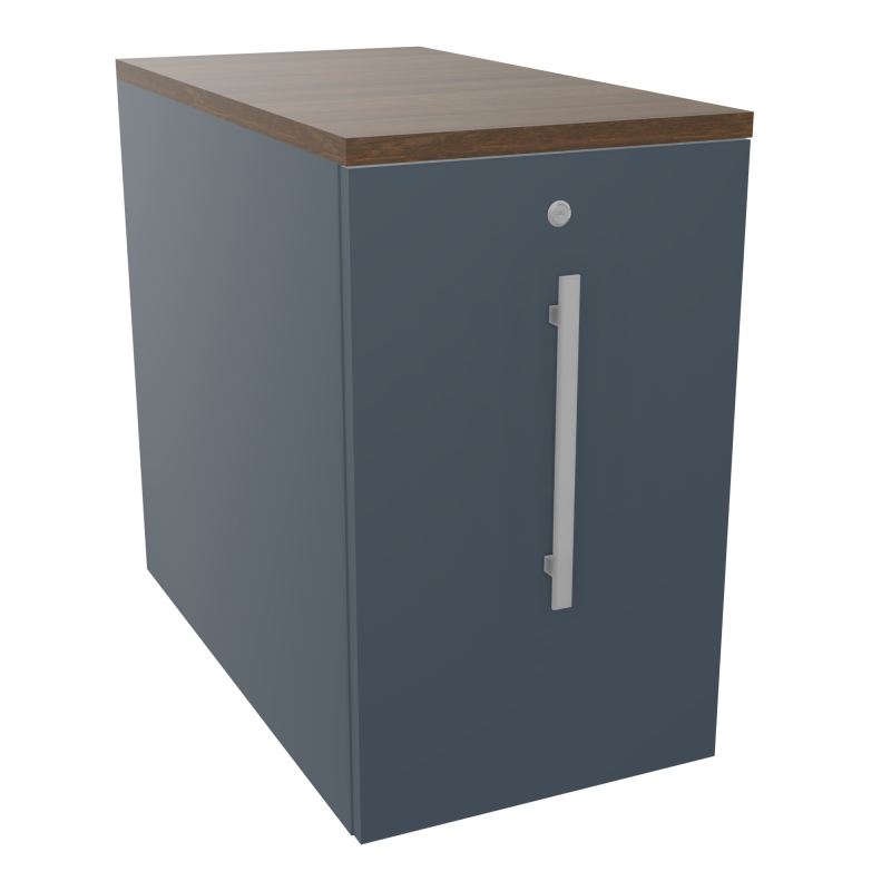 GUSTAVE CAISSON INDIVIDUEL H73,5 L43,2 P80 CM MELAMINE - CORPS  TOP  PORTE  R6 R6 N6