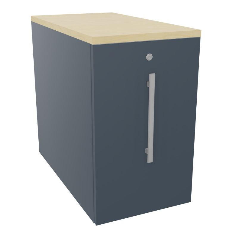 GUSTAVE CAISSON INDIVIDUEL H73,5 L43,2 P80 CM MELAMINE - CORPS  TOP  PORTE  R6 R6 N8