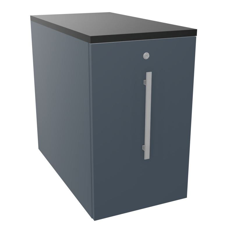 GUSTAVE CAISSON INDIVIDUEL H73,5 L43,2 P80 CM MELAMINE - CORPS  TOP  PORTE  R6 R6 R9