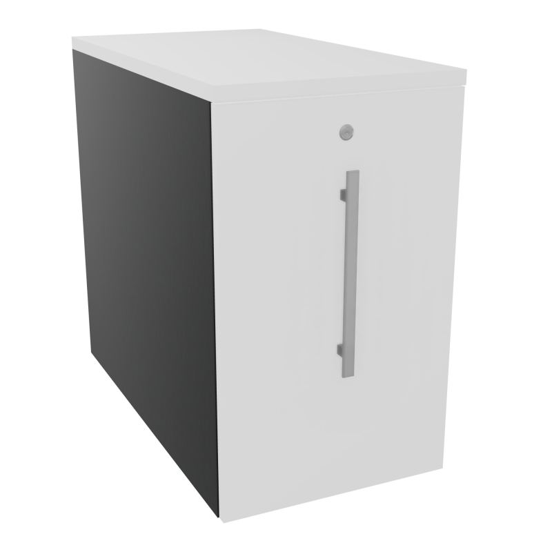 GUSTAVE CAISSON INDIVIDUEL H73,5 L43,2 P80 CM MELAMINE - CORPS  TOP  PORTE  R9 MG MG