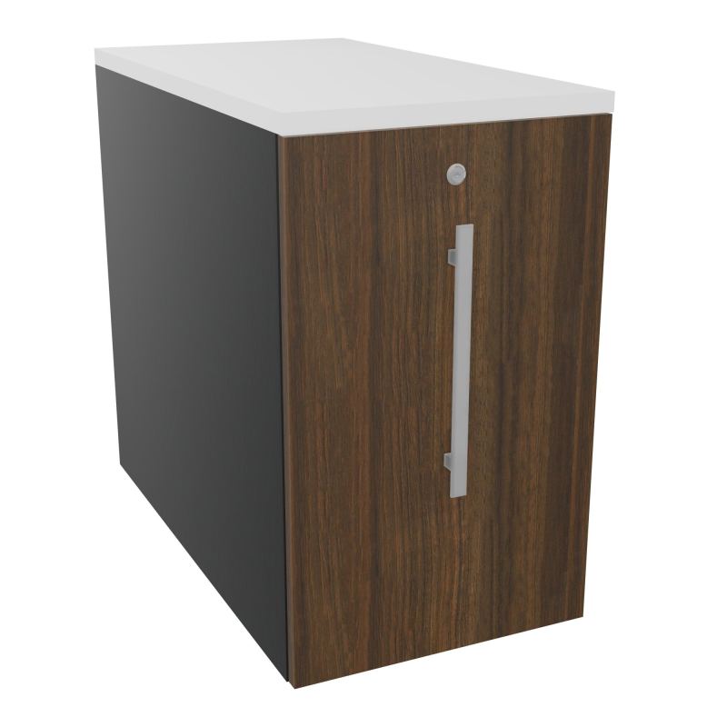 GUSTAVE CAISSON INDIVIDUEL H73,5 L43,2 P80 CM MELAMINE - CORPS  TOP  PORTE  R9 N6 MG