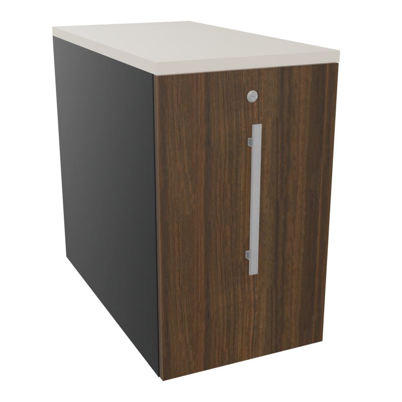 GUSTAVE CAISSON INDIVIDUEL H73,5 L43,2 P80 CM MELAMINE - CORPS  TOP  PORTE  R9 N6 N5