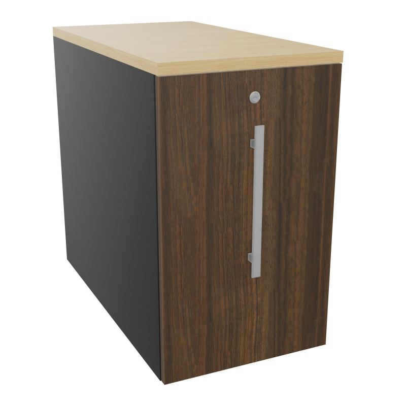 GUSTAVE CAISSON INDIVIDUEL H73,5 L43,2 P80 CM MELAMINE - CORPS  TOP  PORTE  R9 N6 R1