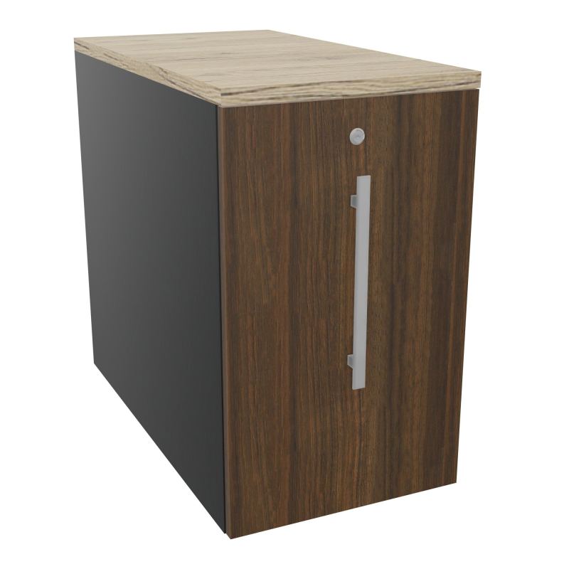 GUSTAVE CAISSON INDIVIDUEL H73,5 L43,2 P80 CM MELAMINE - CORPS  TOP  PORTE  R9 N6 R3