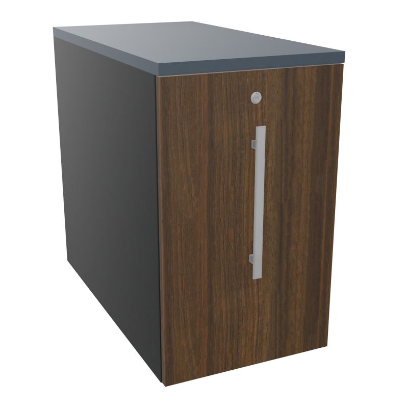 GUSTAVE CAISSON INDIVIDUEL H73,5 L43,2 P80 CM MELAMINE - CORPS  TOP  PORTE  R9 N6 R6