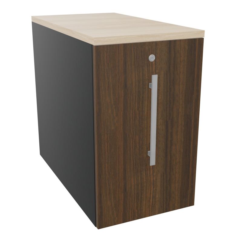 GUSTAVE CAISSON INDIVIDUEL H73,5 L43,2 P80 CM MELAMINE - CORPS  TOP  PORTE  R9 N6 RZ