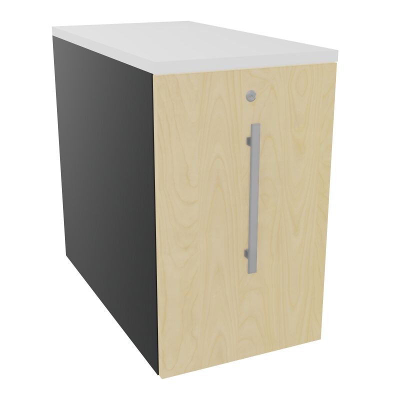 GUSTAVE CAISSON INDIVIDUEL H73,5 L43,2 P80 CM MELAMINE - CORPS  TOP  PORTE  R9 N8 MG