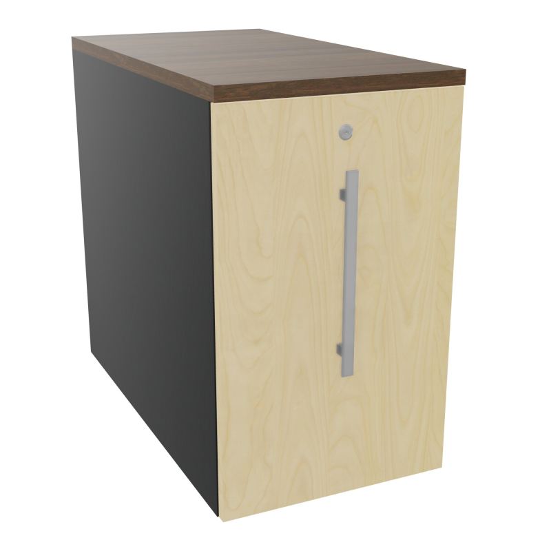 GUSTAVE CAISSON INDIVIDUEL H73,5 L43,2 P80 CM MELAMINE - CORPS  TOP  PORTE  R9 N8 N6