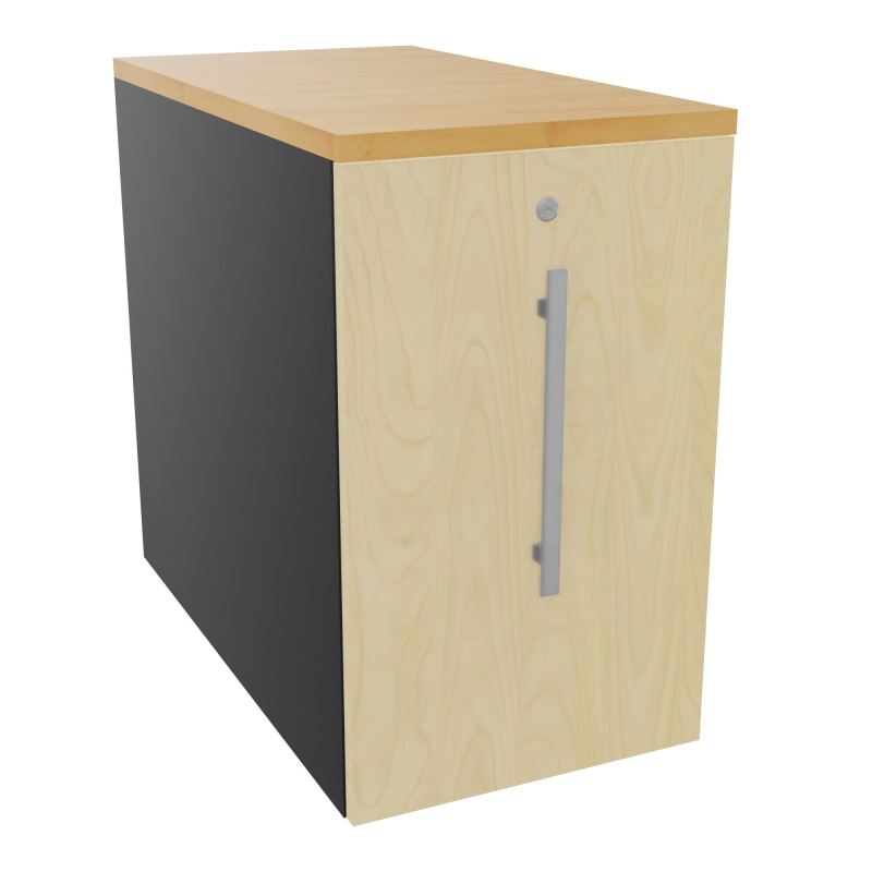 GUSTAVE CAISSON INDIVIDUEL H73,5 L43,2 P80 CM MELAMINE - CORPS  TOP  PORTE  R9 N8 R5