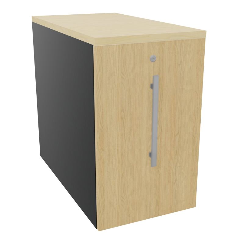 GUSTAVE CAISSON INDIVIDUEL H73,5 L43,2 P80 CM MELAMINE - CORPS  TOP  PORTE  R9 R1 N8