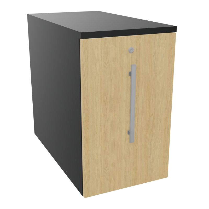 GUSTAVE CAISSON INDIVIDUEL H73,5 L43,2 P80 CM MELAMINE - CORPS  TOP  PORTE  R9 R1 R9