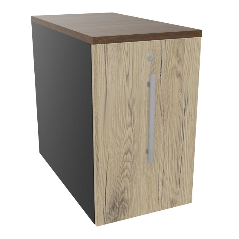 GUSTAVE CAISSON INDIVIDUEL H73,5 L43,2 P80 CM MELAMINE - CORPS  TOP  PORTE  R9 R3 N6