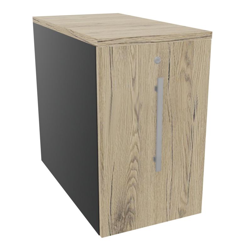 GUSTAVE CAISSON INDIVIDUEL H73,5 L43,2 P80 CM MELAMINE - CORPS  TOP  PORTE  R9 R3 R3