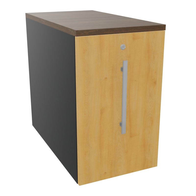 GUSTAVE CAISSON INDIVIDUEL H73,5 L43,2 P80 CM MELAMINE - CORPS  TOP  PORTE  R9 R5 N6