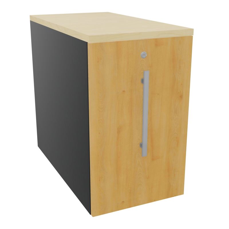 GUSTAVE CAISSON INDIVIDUEL H73,5 L43,2 P80 CM MELAMINE - CORPS  TOP  PORTE  R9 R5 N8