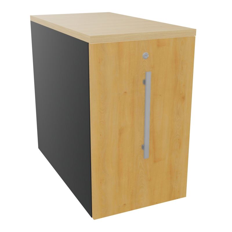 GUSTAVE CAISSON INDIVIDUEL H73,5 L43,2 P80 CM MELAMINE - CORPS  TOP  PORTE  R9 R5 R1