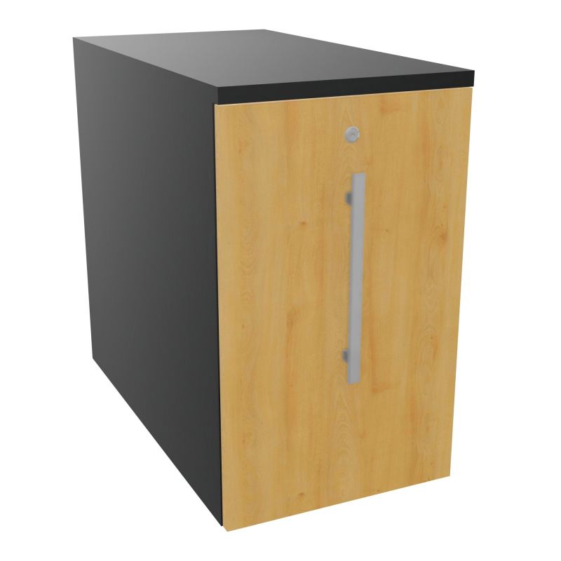 GUSTAVE CAISSON INDIVIDUEL H73,5 L43,2 P80 CM MELAMINE - CORPS  TOP  PORTE  R9 R5 R9