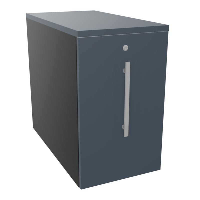 GUSTAVE CAISSON INDIVIDUEL H73,5 L43,2 P80 CM MELAMINE - CORPS  TOP  PORTE  R9 R6 R6
