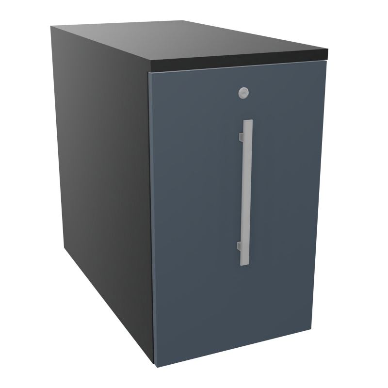 GUSTAVE CAISSON INDIVIDUEL H73,5 L43,2 P80 CM MELAMINE - CORPS  TOP  PORTE  R9 R6 R9