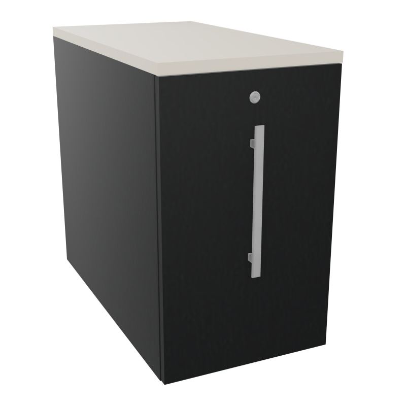 GUSTAVE CAISSON INDIVIDUEL H73,5 L43,2 P80 CM MELAMINE - CORPS  TOP  PORTE  R9 R9 N5