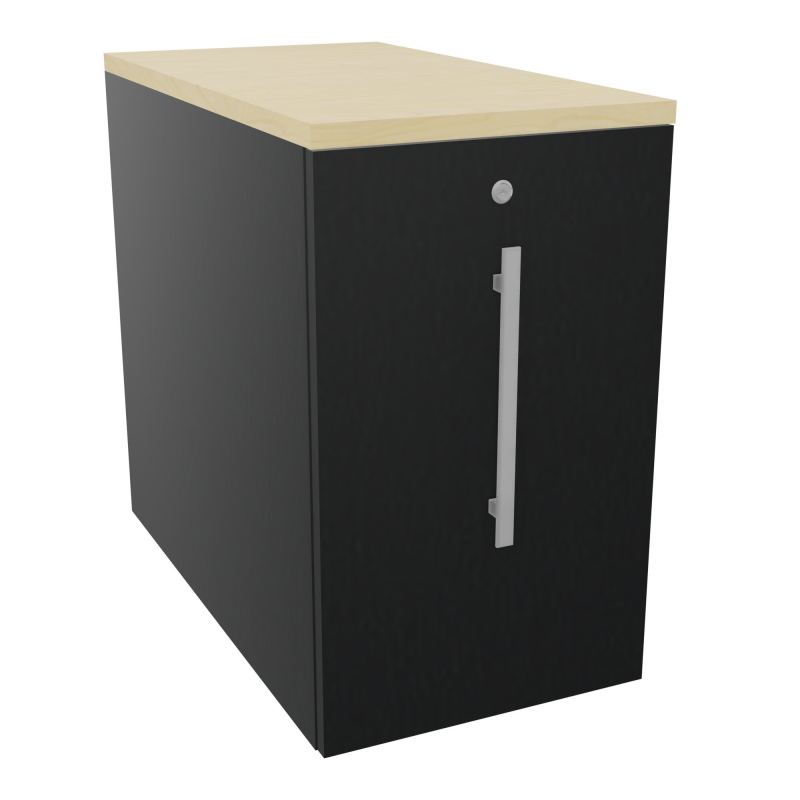GUSTAVE CAISSON INDIVIDUEL H73,5 L43,2 P80 CM MELAMINE - CORPS  TOP  PORTE  R9 R9 N8
