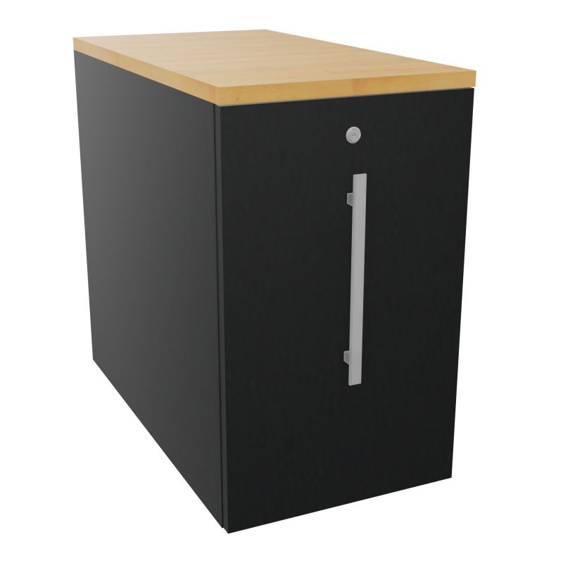 GUSTAVE CAISSON INDIVIDUEL H73,5 L43,2 P80 CM MELAMINE - CORPS  TOP  PORTE  R9 R9 R5