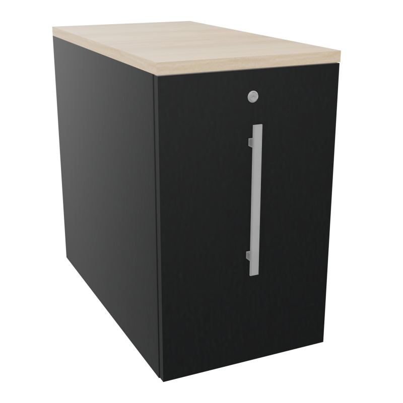 GUSTAVE CAISSON INDIVIDUEL H73,5 L43,2 P80 CM MELAMINE - CORPS  TOP  PORTE  R9 R9 RZ