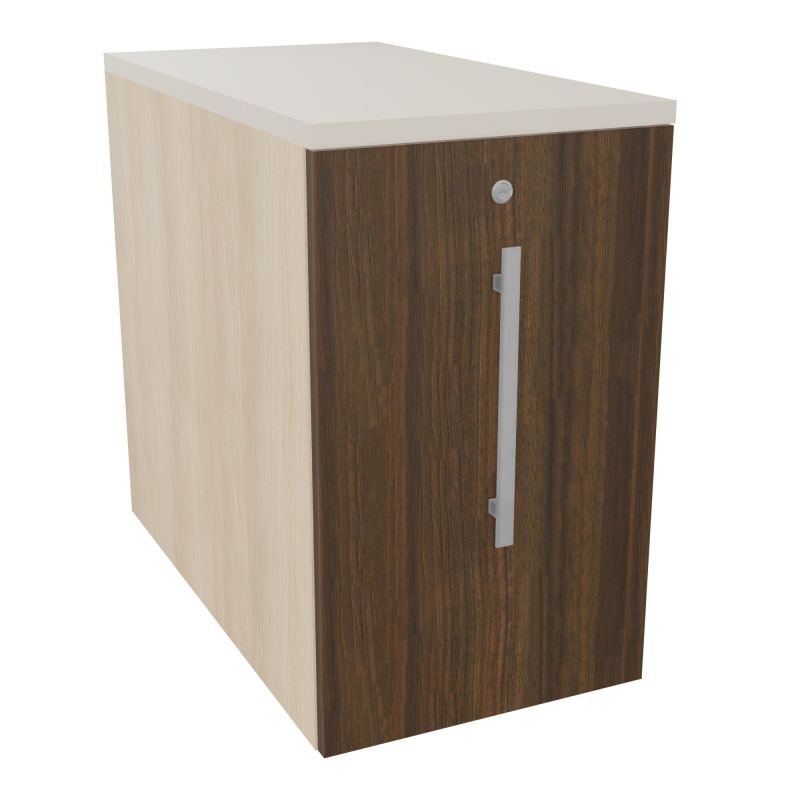 GUSTAVE CAISSON INDIVIDUEL H73,5 L43,2 P80 CM MELAMINE - CORPS  TOP  PORTE RZ N6 N5
