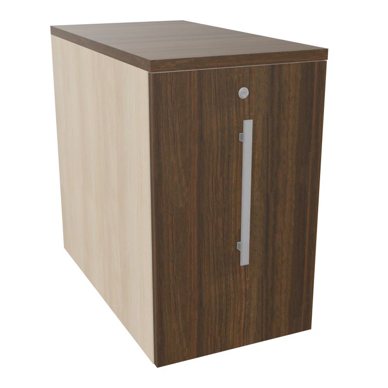 GUSTAVE CAISSON INDIVIDUEL H73,5 L43,2 P80 CM MELAMINE - CORPS  TOP  PORTE RZ N6 N6