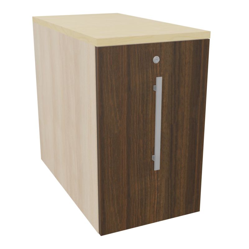 GUSTAVE CAISSON INDIVIDUEL H73,5 L43,2 P80 CM MELAMINE - CORPS  TOP  PORTE RZ N6 N8