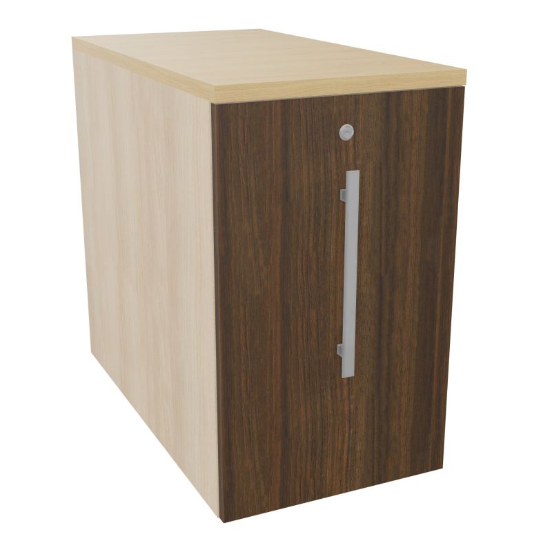GUSTAVE CAISSON INDIVIDUEL H73,5 L43,2 P80 CM MELAMINE - CORPS  TOP  PORTE  RZ N6 R1