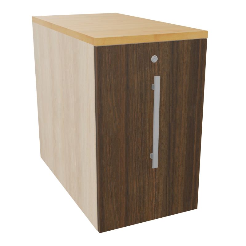 GUSTAVE CAISSON INDIVIDUEL H73,5 L43,2 P80 CM MELAMINE - CORPS  TOP  PORTE  RZ N6 R5