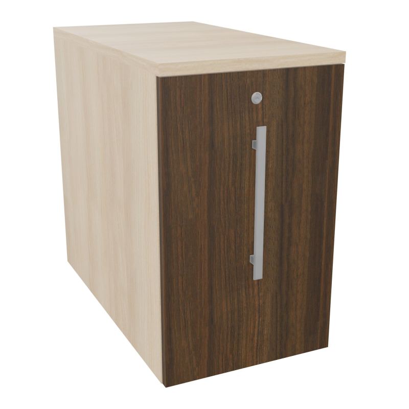 GUSTAVE CAISSON INDIVIDUEL H73,5 L43,2 P80 CM MELAMINE - CORPS  TOP  PORTE RZ N6 RZ