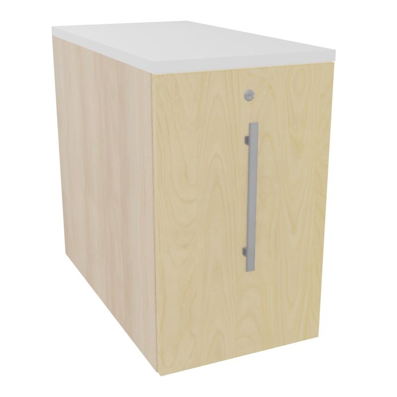 GUSTAVE CAISSON INDIVIDUEL H73,5 L43,2 P80 CM MELAMINE - CORPS  TOP  PORTE RZ N8 MG