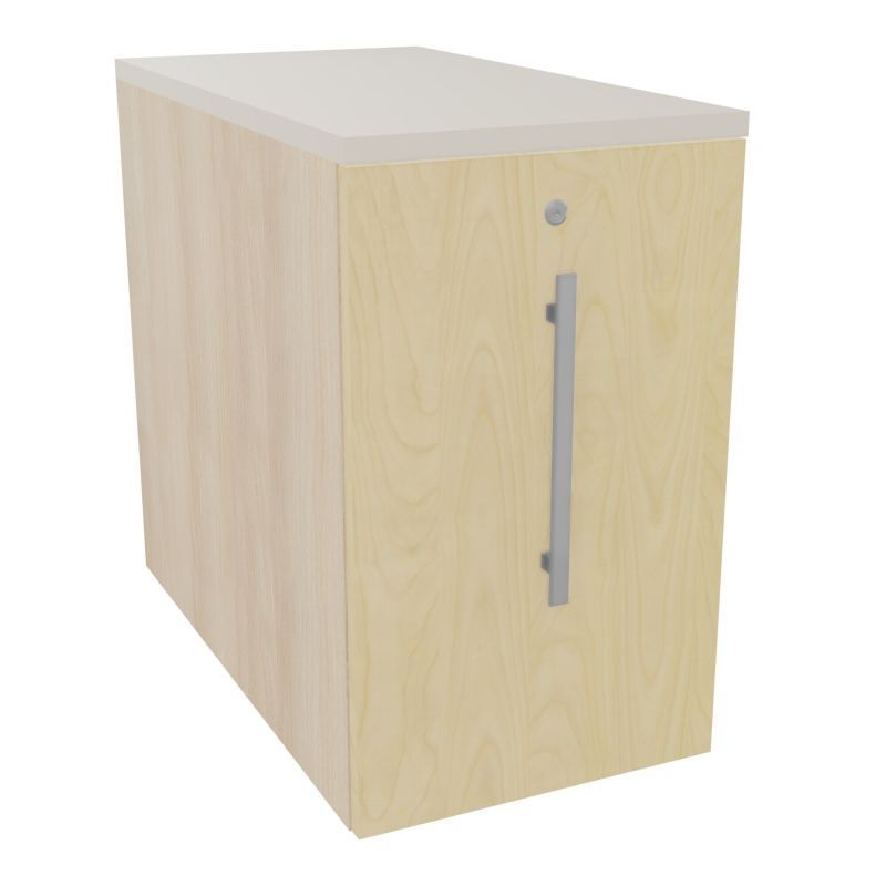 GUSTAVE CAISSON INDIVIDUEL H73,5 L43,2 P80 CM MELAMINE - CORPS  TOP  PORTE RZ N8 N5