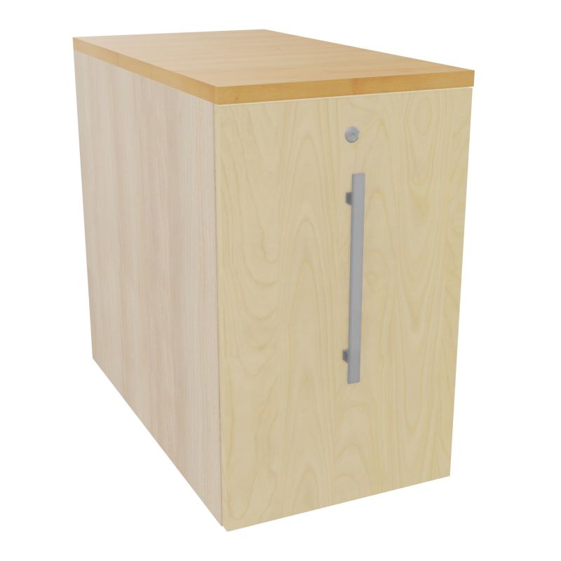 GUSTAVE CAISSON INDIVIDUEL H73,5 L43,2 P80 CM MELAMINE - CORPS  TOP  PORTE  RZ N8 R5