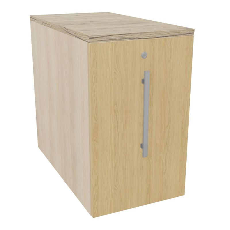 GUSTAVE CAISSON INDIVIDUEL H73,5 L43,2 P80 CM MELAMINE - CORPS  TOP  PORTE  RZ R1 R3