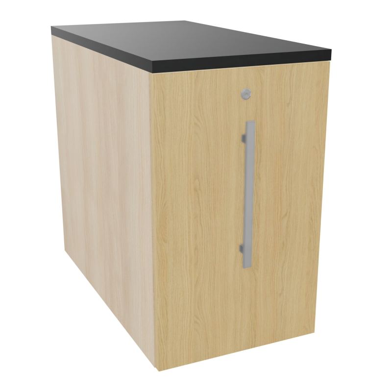 GUSTAVE CAISSON INDIVIDUEL H73,5 L43,2 P80 CM MELAMINE - CORPS  TOP  PORTE  RZ R1 R9