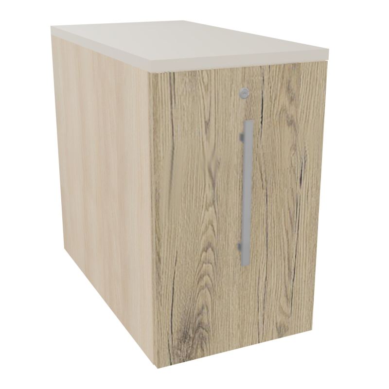 GUSTAVE CAISSON INDIVIDUEL H73,5 L43,2 P80 CM MELAMINE - CORPS  TOP  PORTE RZ R3 N5