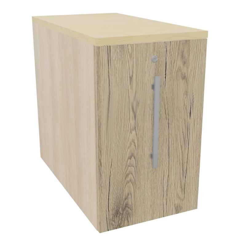 GUSTAVE CAISSON INDIVIDUEL H73,5 L43,2 P80 CM MELAMINE - CORPS  TOP  PORTE RZ R3 N8