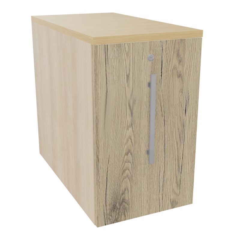 GUSTAVE CAISSON INDIVIDUEL H73,5 L43,2 P80 CM MELAMINE - CORPS  TOP  PORTE  RZ R3 R1
