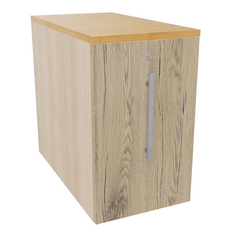 GUSTAVE CAISSON INDIVIDUEL H73,5 L43,2 P80 CM MELAMINE - CORPS  TOP  PORTE  RZ R3 R5