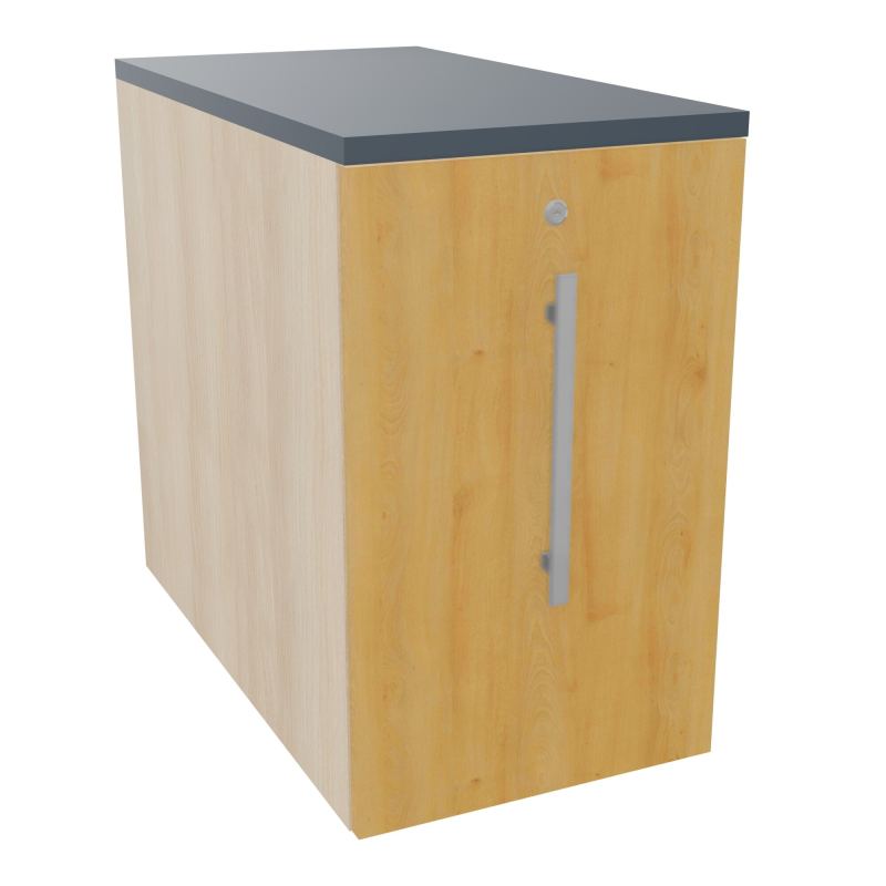 GUSTAVE CAISSON INDIVIDUEL H73,5 L43,2 P80 CM MELAMINE - CORPS  TOP  PORTE  RZ R5 R6